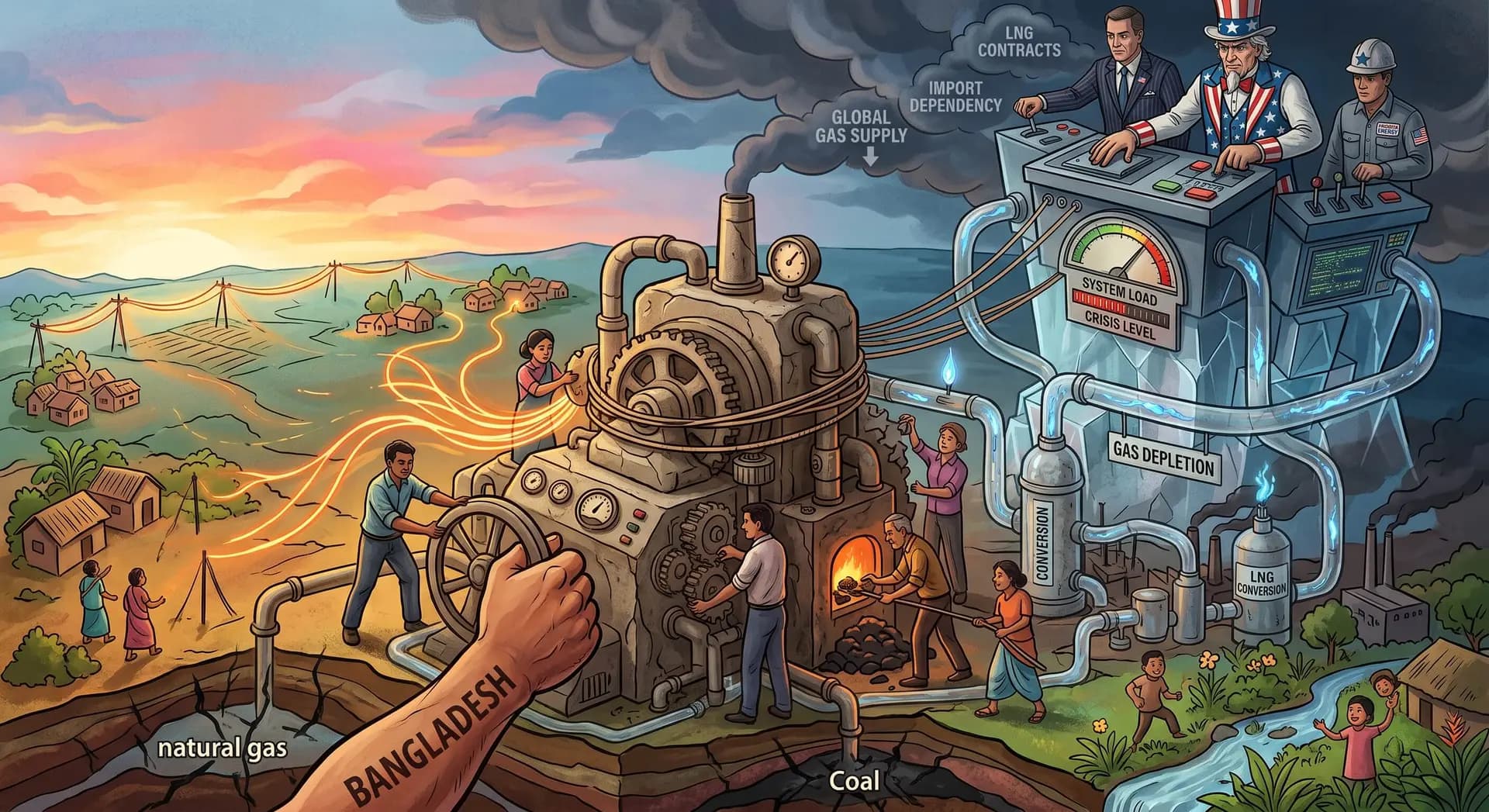 Bangladesh's Energy Crisis Is Not About Energy Alone—It Is About U.S. Control