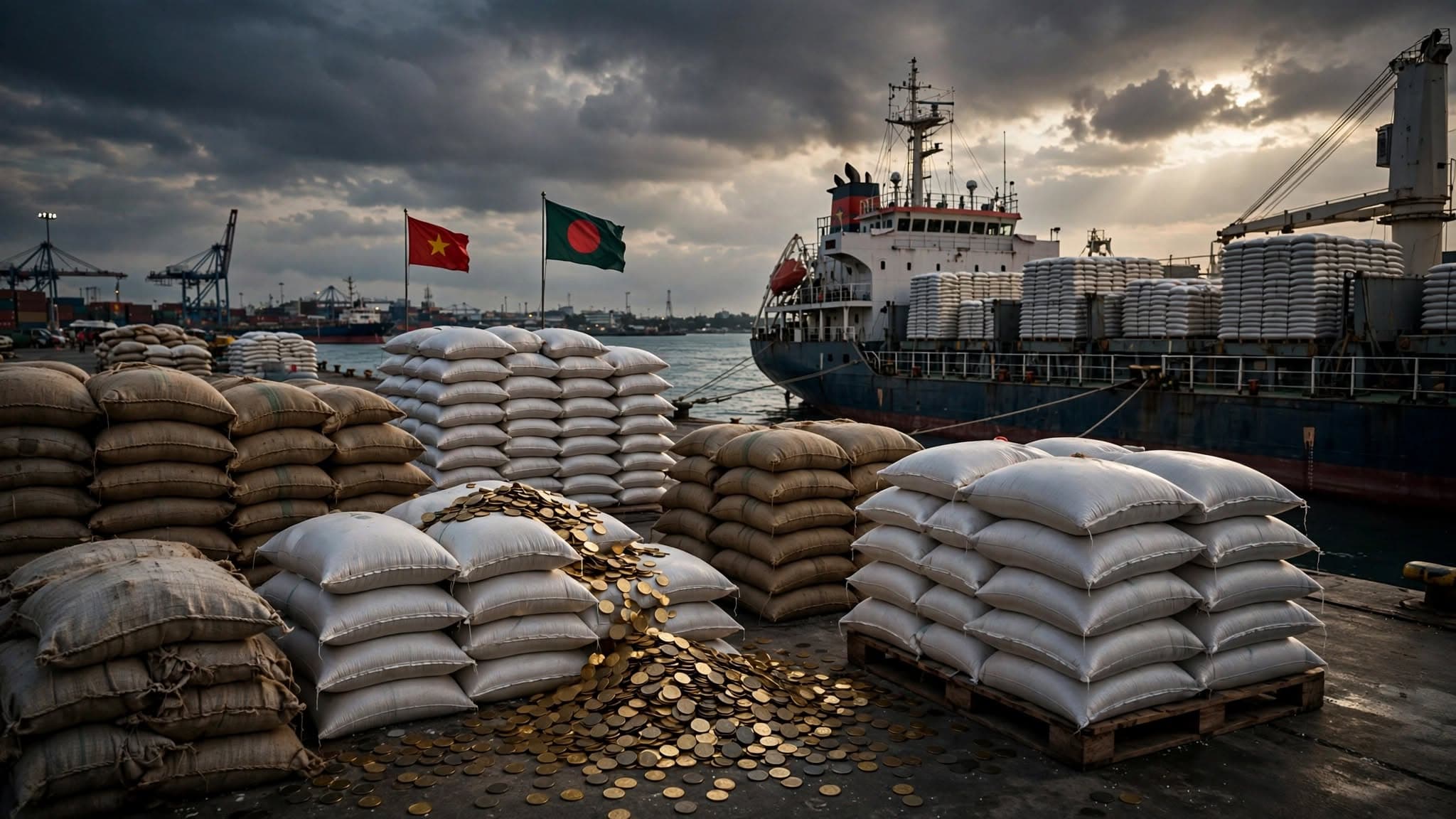Indian Rice Coming via Vietnam – Government to Lose Tk 60 Crore